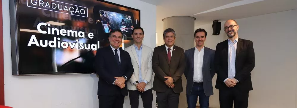 Universidade Presbiteriana Mackenzie e Panasonic firmam parceria para novo curso de Cinema e Audiovisual