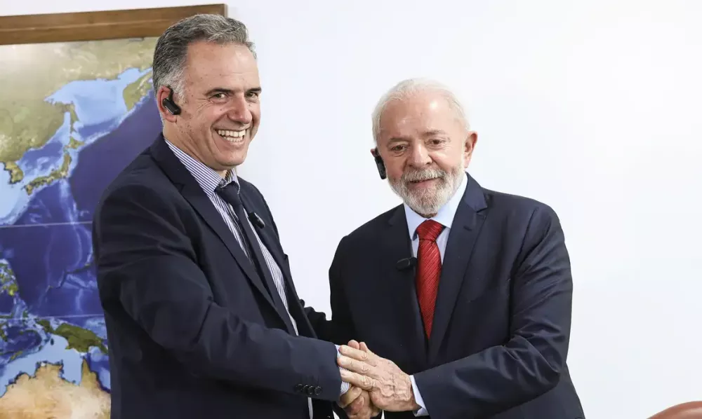Lula recebeu hoje presidente eleito do Uruguai no Palácio do Planalto