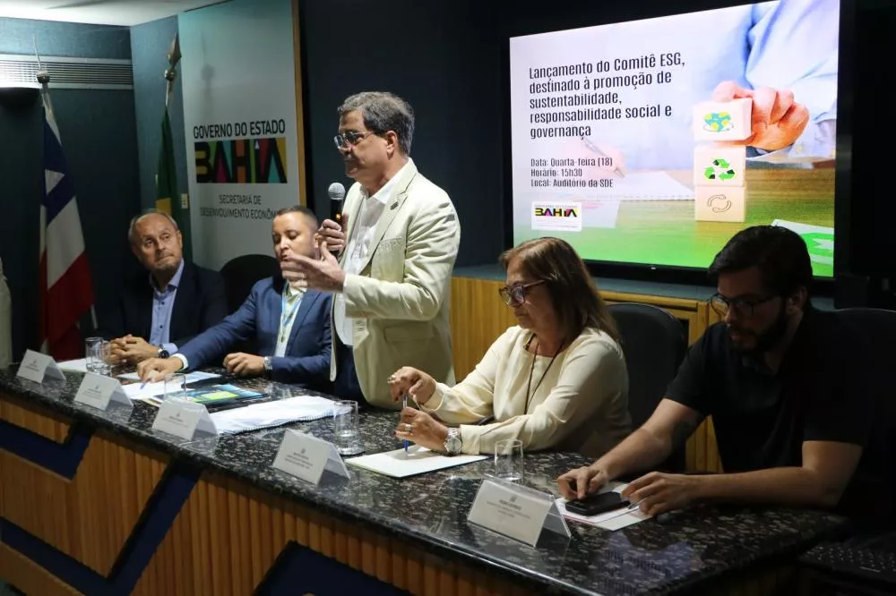 Bahia assume protagonismo com criação de Comitê ESG pela SDE