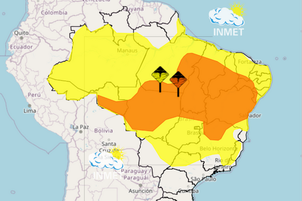 Foto: Reprodução / Inmet