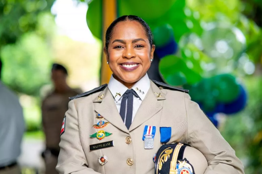 Major Jeane Nascimento Ferreira da Silva Sousa. Foto: Juliano Sarraf
