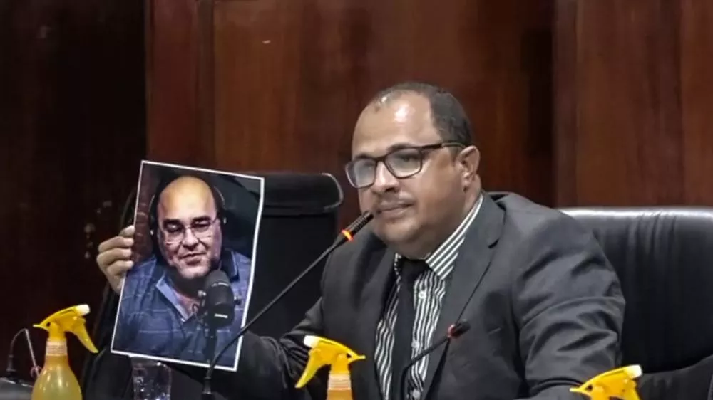 Foto: Reprodução / Sessão da Câmara de Vereadores