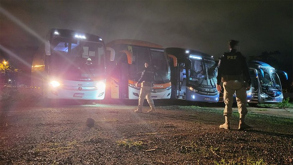 Apreensões aconteceram no Distrito Federal, Goiás, Minas Gerais, São Paulo e Paraná - Foto: Divulgação | PRF