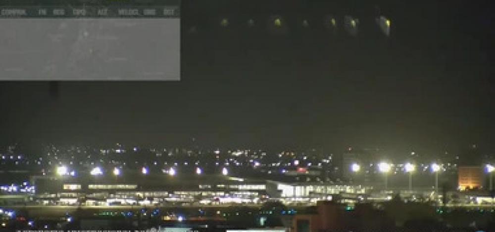Foto: Reprodução/ Câmera Aeroporto Internacional Salgado Filho