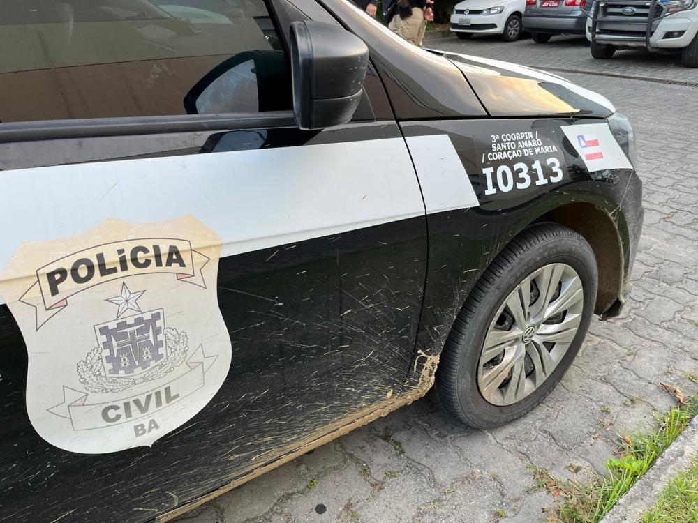 Suspeito teve o mandado de prisão cumprido nesta sexta-feira - Foto: Divulgação | Polícia Civil